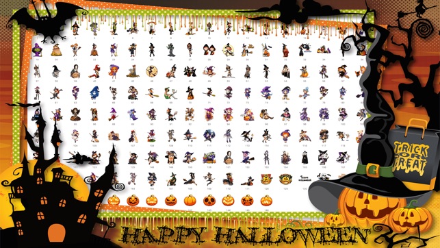 Halloween Sexy Witch Stickers(圖4)-速報App