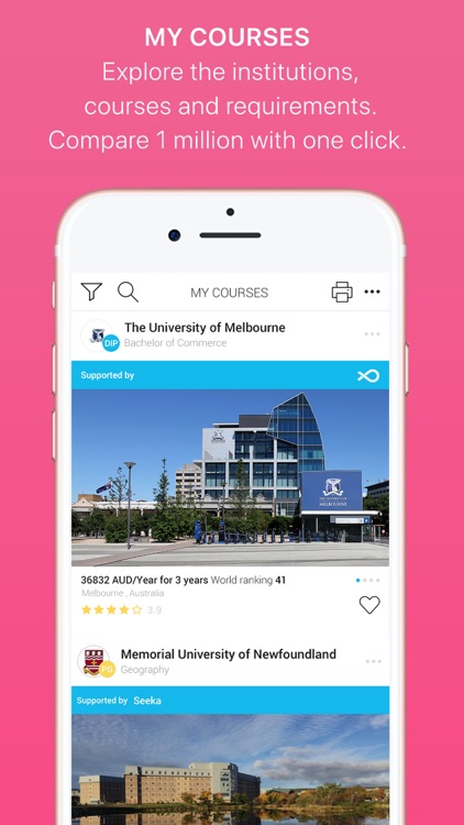 Seeka: Global Course Finder