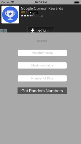 Game screenshot MTS Random Number apk