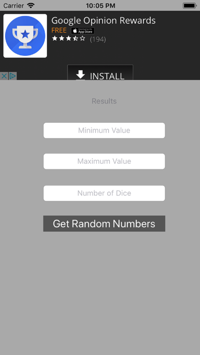 Screenshot #2 pour MTS Random Number