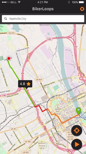 BikerLoops Motorcycle GPS App(圖5)-速報App