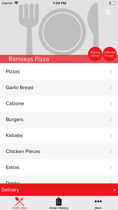 Ramseys Pizza screenshot 2