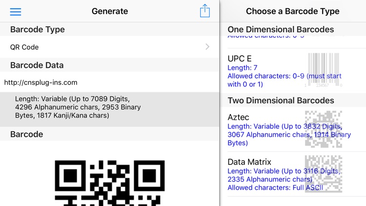 CNS Barcode