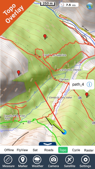 Gran Paradiso National Park – GPS Map Navigator screenshot 3