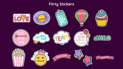 Cute Girly Stickers Style App screenshot 3