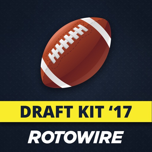 RotoWire Fantasy Football Draft Kit 2017 iOS App