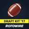 RotoWire Fantasy Football Draft Kit 2017