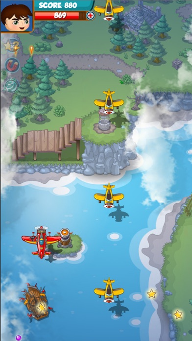 ben fight airplane - 10 world screenshot 2