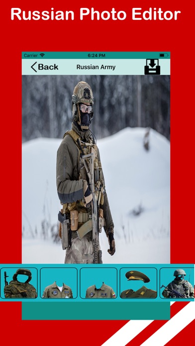 Russian Army Uniform Changer screenshot 2