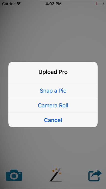 UPLOAD ROLL – SNAP, EDIT, FILTER & UPLOAD TO SHARE