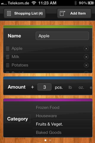 Shopping List (Grocery List) screenshot 2