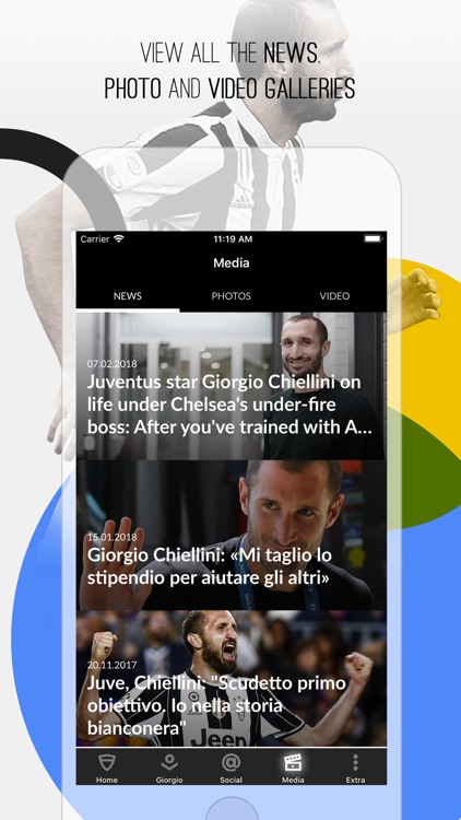 Giorgio Chiellini Official App