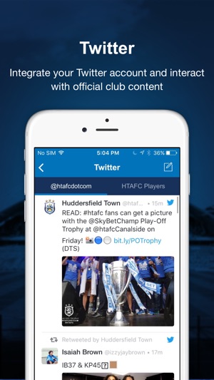 Town Square: Huddersfield Town(圖4)-速報App