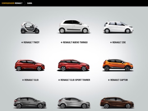 Renault 360 Configurator screenshot 2