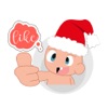 Baby emoji Mery Christmas
