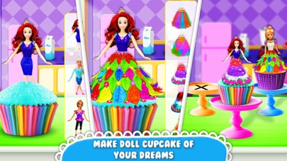 DIY Doll Cupcake Maker Chef! screenshot 4