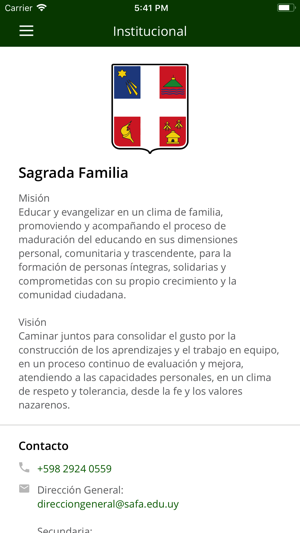 SAFA - Colegio Sagrada Familia(圖3)-速報App