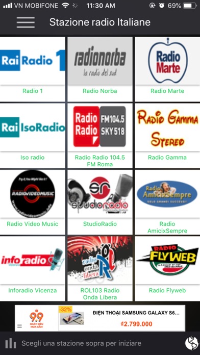 Italiane Radio Station screenshot 2