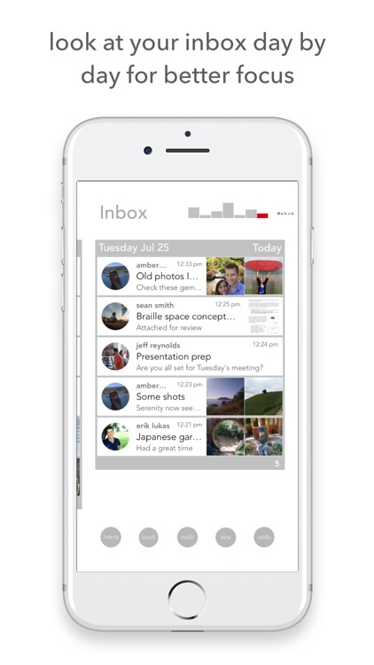 geronimo - your email on a timeline
