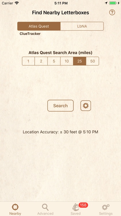 Clue Tracker for Letterboxing