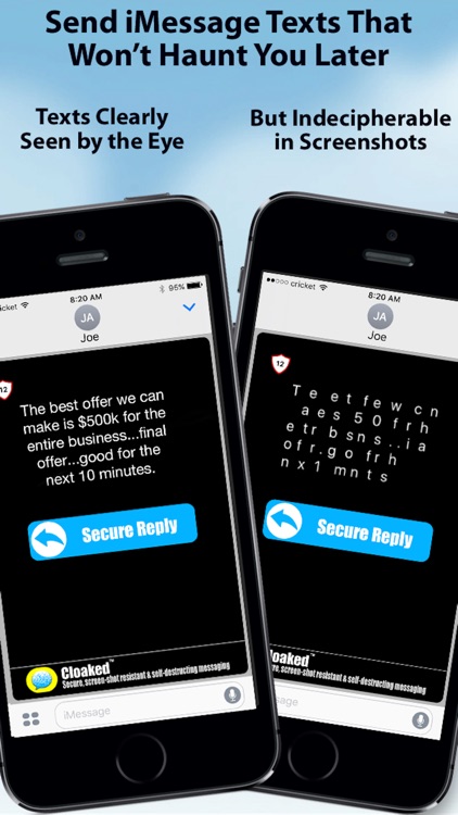 Cloaked for iMessage screenshot-0