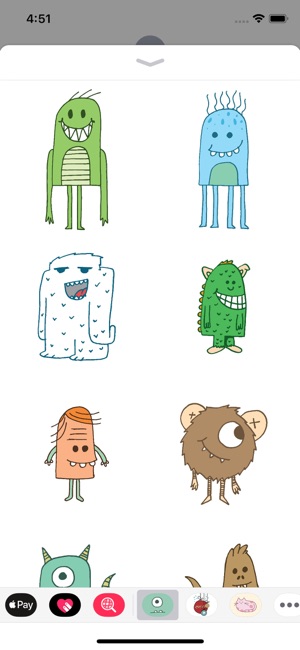 Gaggle of Monsters Stickers(圖4)-速報App