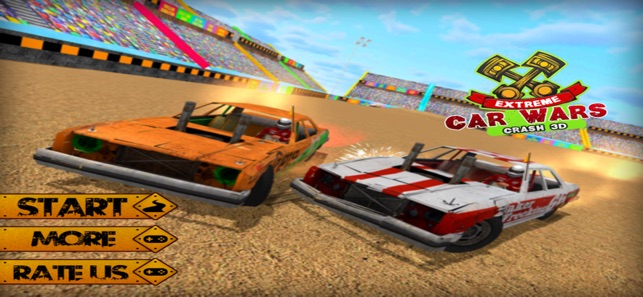 Extreme Car Wars & Crash 3D(圖2)-速報App