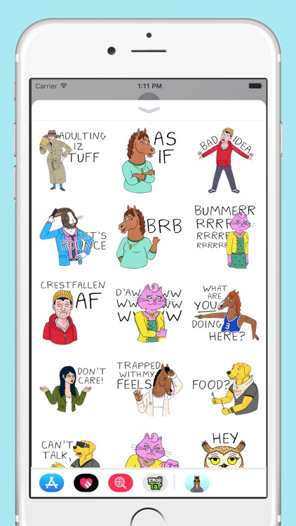 BoJack Horseman Stickers screenshot-3