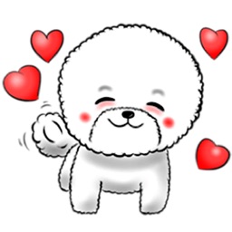 Bichon Frise Dog Sticker