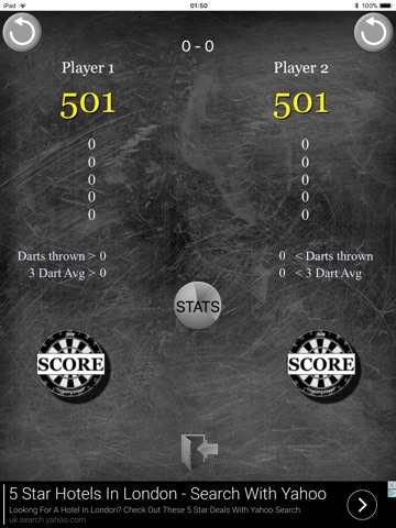 Thistles Darts Scorer screenshot 2