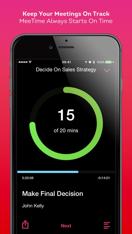 MeeTime - Meeting & Presentation Timer screenshot-0