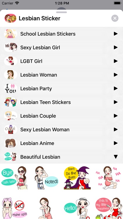 Lesbian Sticker screenshot-9
