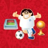 World Soccer Cup 2018 Emoji