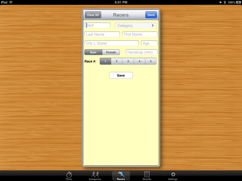 PocketTimer Pro for iPad screenshot 4