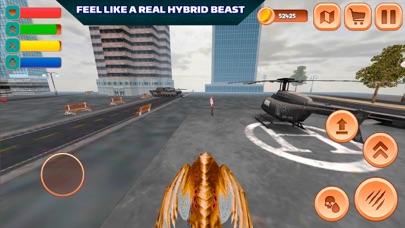 Hybrid Manticore City Attack screenshot 1
