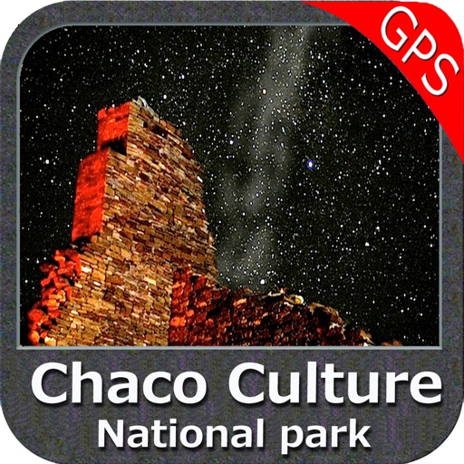 Chaco Culture National Historic Park GPS Chart icon