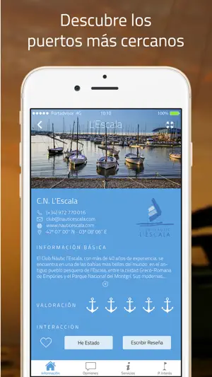 Captura de Pantalla 3 Portadvisor iphone