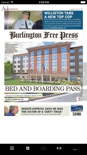 Burlington Free Press Print