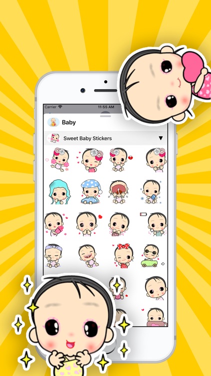 Baby Stickers •