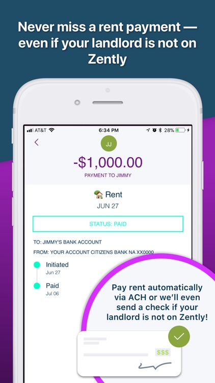 Zently: Pay rent, build credit screenshot-3