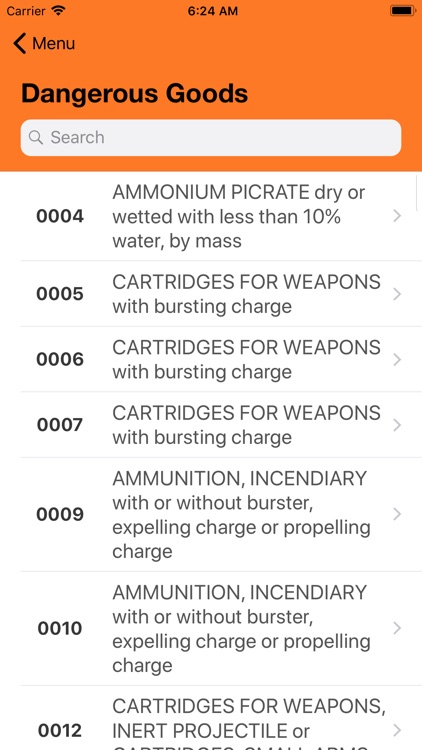 Dangerous Goods