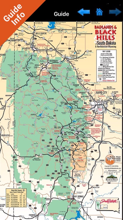Black Hills NF (SD/WY) - GPS Map Navigator