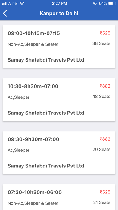 How to cancel & delete SamayShatabdi Travels from iphone & ipad 3