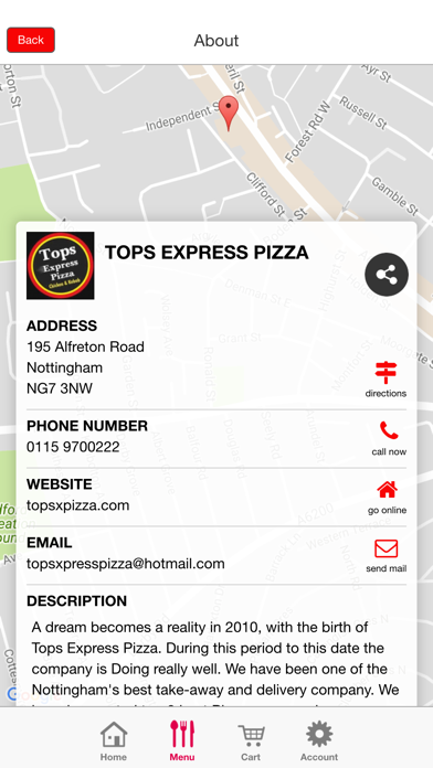 How to cancel & delete Tops Express Pizza from iphone & ipad 3