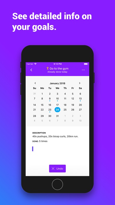 Miles - Habit Tracker App screenshot 3
