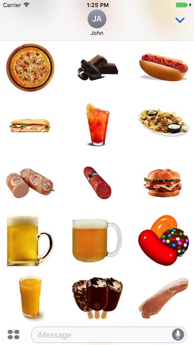 Food Stickers + screenshot 2