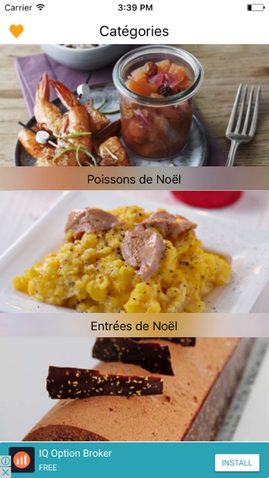 Recettes Noël screenshot 2