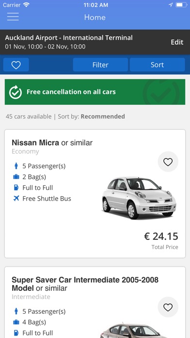 Cheap Car Rental screenshot 2