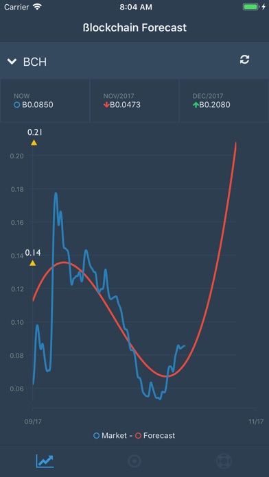 Blockchain Forecast screenshot 4