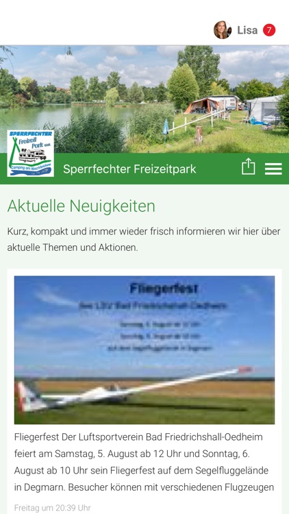 Sperrfechter Freizeitpark